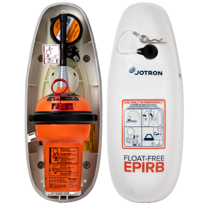 Tron 60AIS with float-free bracket